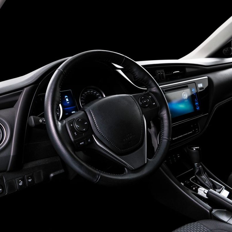 Modern,Luxury,Car,Inside.,Interior,Of,Prestige,Car.,Comfortable,Leather